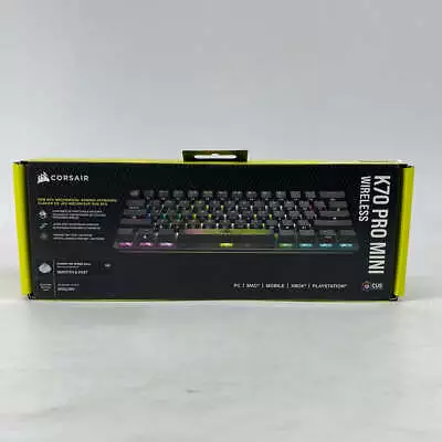 New Corsair K70 Pro Mini Wireless RGB 60% Mechanical Gaming Keyboard • $84.99