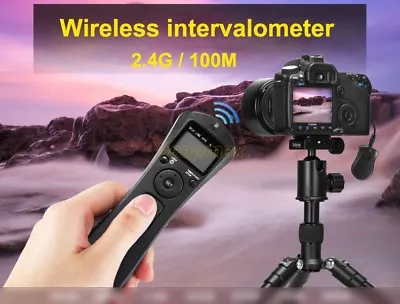 Wireless Remote Shutter Release W/Cable For Canon EOS 700D 650D 600D 60D 1100D • £24.39