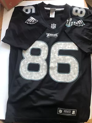 Zach Ertz #86 Philadelphia Eagles Stitched Black Jersey Size S • $55