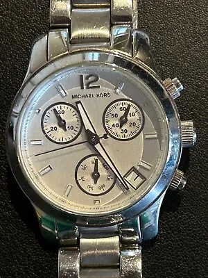 MICHAEL KORS Silver Womans Watch MK-5428 • $80