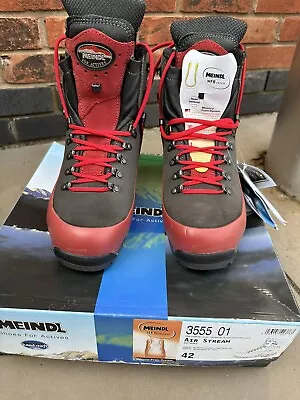 Meindl Airstream GTX Chainsaw Boots  Safety Boots Size UK 8 EU 42 • £250