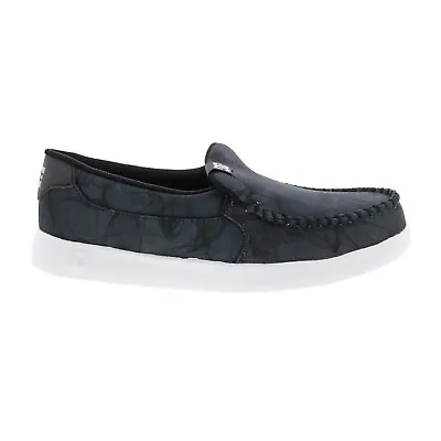 DC Villain 2 ADYS100567-BKN Mens Black Canvas Skate Sneakers Shoes • $26.99