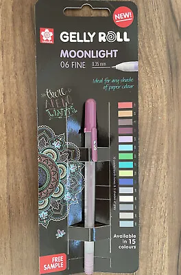Gelly Roll Pen Fine Moonlight Purple • £3.50