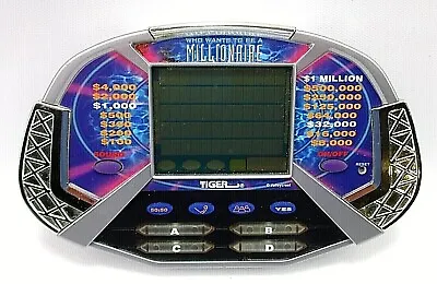 £13.04 • Buy Who Wants To Be A Millionaire Handheld Game By Tiger Tested Free Shipping