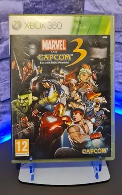 Marvel VS Capcom 3 Fate Of Two Worlds Xbox 360 - Good Condition! Free P&P! • £7.95