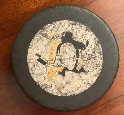 Pittsburgh Penguins Nhl Vintage Puck Viceroy Mfg. Made In Canada • $4