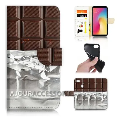 $12.99 • Buy ( For Oppo A73 ) Flip Wallet Case Cover AJ40145 Chocolate