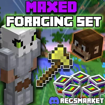 Hypixel Skyblock | MAXED Foraging Set | LEVEL 50 FAST | Fast And Safe Delivery • $29.99