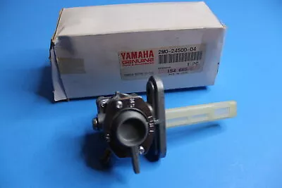 NOS Yamaha OEM Left Fuel Cock Assembly 1978-1979 XS 650 XS650 # 2M0-24500-04-00 • $99.95