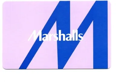 Marshalls M Gift Card No $ Value Collectible • $1.99