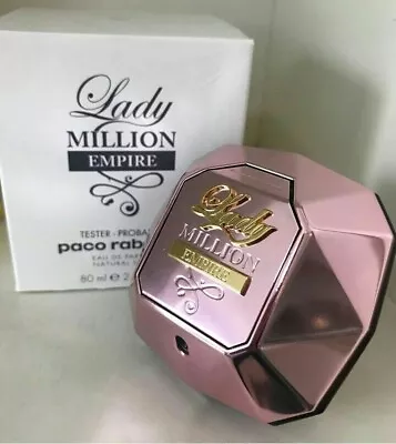 LADY MILLION EMPIRE By Paco Rabanne For Women EDP 2.7 OZ Spray -TESTER BOX- • $59