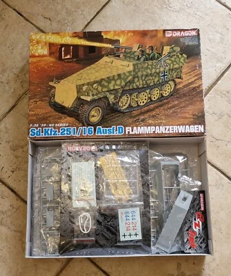 £24.99 • Buy Dragon New  1/35 Sd.Kfz.251/16 Ausf.D Flammpanzerwagen Sealed In Bags. 