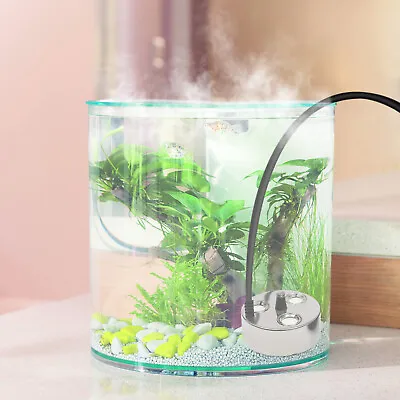 3 Head Ultrasonic Mist Maker Fogger Humidifier Machine Fountain Aquarium 900ml/h • $48.45