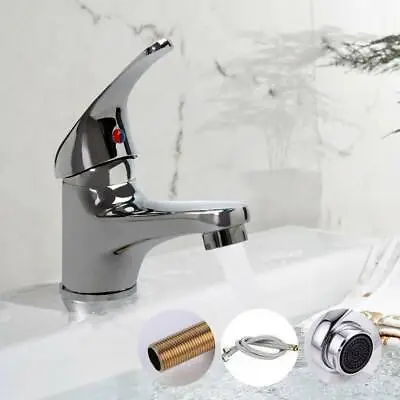 £13.89 • Buy New Cloakroom Faucet Modern Bathroom Basin Sink Mono Zinc Alloy Mixer Tap