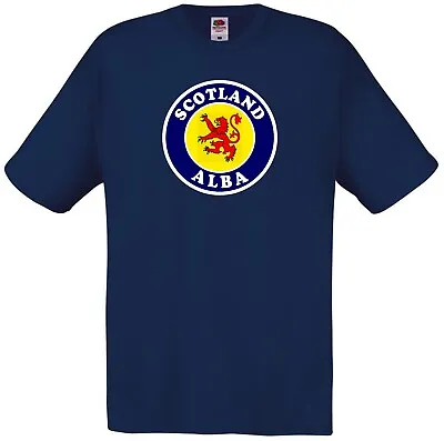 Scotland Alba Roundel Scottish Kids Boys Girls Child Youth Football T-Shirt • £11.77