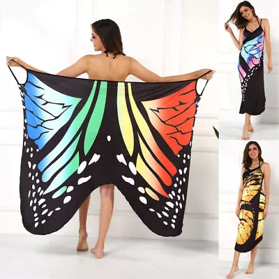 £10.79 • Buy Women Ladies Bikini Cover Up Sarong Beach Long Dress Swimwear Swimsuit Plus Size