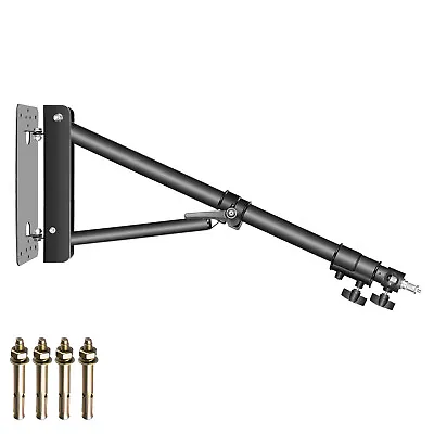 Neewer Wall Mounting Triangle Boom Arm For LED Ring Light Monolight Softbox • £59.99