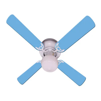 $90.31 • Buy New BLUE KIDS ROOM DECOR Ceiling Fan 42 