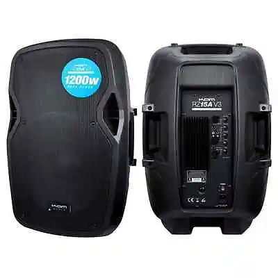 Kam RZ15A 15  1200W Portable Active PA Speaker For DJ Disco Stage Weddings • £189