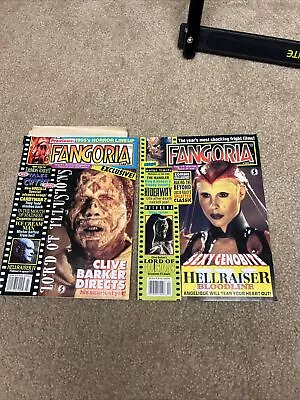 Fangoria Clive Barker Magazine Lot • $16.44