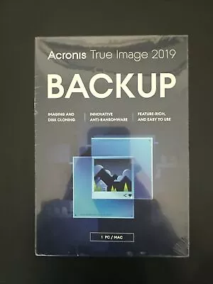 Acronis True Image 2019 Backup • £10
