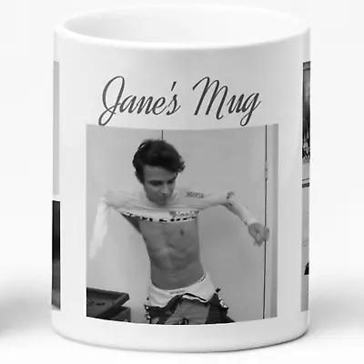 Personalised Lando Norris Shirtless Mug With Your Name Sexy Racing Driver Cup • £9.95