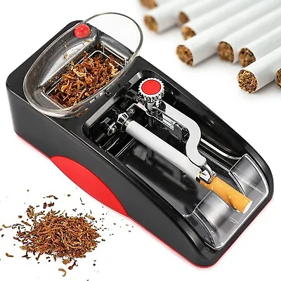 Cigarette Automatic Machine Tobacco Rolling Maker Roller Electric Injector Tube • $25.99