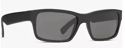 NEW Von Zipper Fulton Sunglasses-BKS Black Satin-Vintage Grey Lens • $84.99