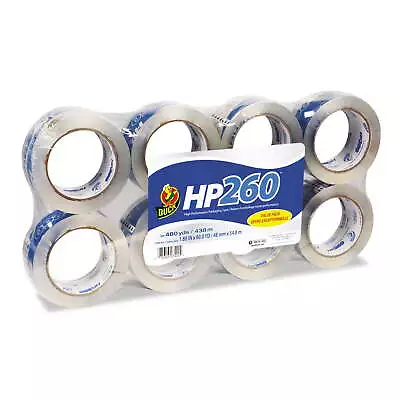 Duck Brand HP 260 1.88 In. X 60 Yd. Clear Acrylic Packing Tape 8-pack • $28.66