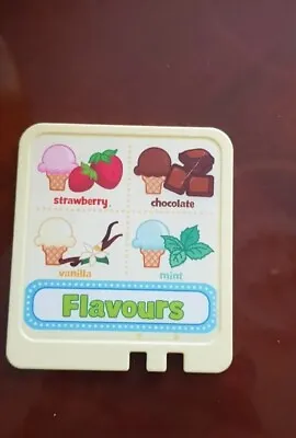 LeapFrog Ice Cream Cart Spare Parts - X 4 Cards • £6.50