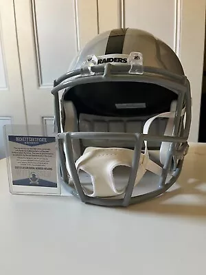 Jason Witten Autographed Las Vegas Raiders Full Replica Helmet BAS W04885 • $110