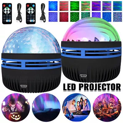 2 In1 Northern Lights And Ocean Wave Projector With 14 Light Effects For Party~~ • £8.25