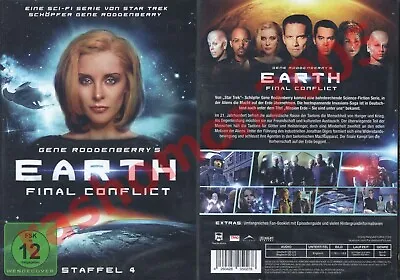 DVD R2 EARTH FINAL CONFLICT TV SERIES SEASON 4 Gene Roddenberry Region 2 PAL NEW • £39.99