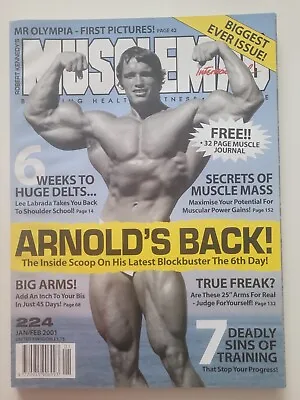£9.99 • Buy Arnold Schwarzenegger Musclemag Magazine 2001 Exotic Beauties Swimsuit Special 