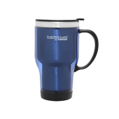 THERMOS Thermocafe Plastic Outer Travel Mug 470ml BLUE AUTHENTIC • $11