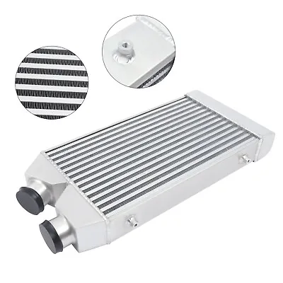 Aluminum Intercooler Front Mount 2.5  Inlet & Outlet KIT Same One Side Universal • $150