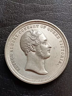Prince Albert Consort Of Queen Victoria Industrial Exhibition 1851 MEDAL 51mm • $69.99