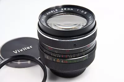 Vivitar 28mm F2.8 Manual Focus Wide Angle Prime Lens M42 Mount (interchangeable) • $27.95