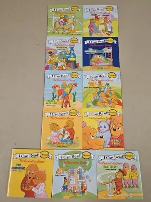 Lot Of 11: I Can Read! Books. The Berenstain Bears #s 1-12 1st Ed. (2013 LN) SC • $8
