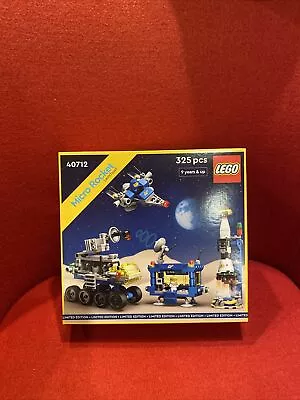 LEGO 40712 Space Classic Space Micro Rocket Launchpad Free Postage Brand New • $89