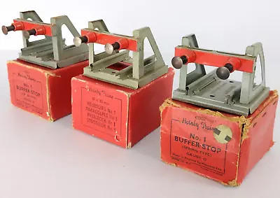 O Gauge HORNBY No. 1  Sprung Buffer Stops X 3   (B) • £17.95