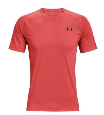 Under Armour UA Tech 2.0 Running T-Shirt Men’s Size X-Large Orange FREE SHIPPING • $34.95