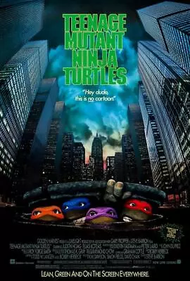 Teenage Mutant Ninja Turtles Movie Poster Art 8x10 11x17 16x20 22x28 24x36 27x40 • $9.99