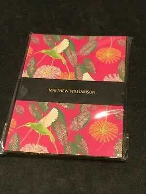 Very RARE Sealed NEW & Unused Matthew Williamson High Quality Notepad Notebook • £19.99