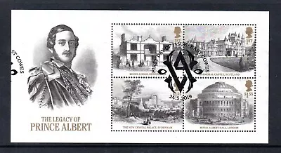 Gb 2019 Queen Victoria Birth Bicentenary Minisheet Fine Used Lot 201 • £3