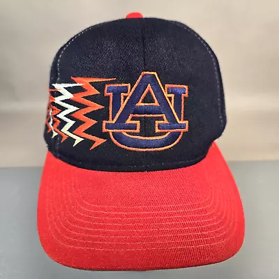 Auburn Tigers Sports Specialties Motion Snapback Baseball Hat Cap Vintage Wool • $55