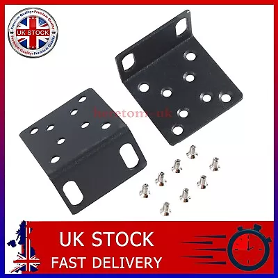 1 Pair For NETGEAR GS748T GS724T GSM7248 FS728TP Rack Bracket New Mount Kit UK • £9.98