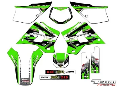 1995-2008 Kawasaki Kdx 200 220 Graphics Kit Decals 2007 2006 2005 2004 2003 2002 • $99.99