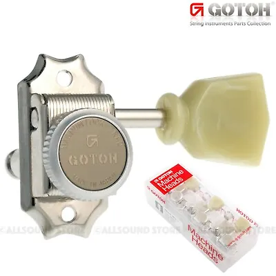 Gotoh SD90-MGT-SL Magnum Lock Keystone Locking Tuners For Gibson 3x3 - NICKEL • $87.99