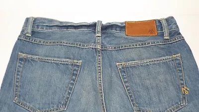 Martin + Osa Men Jeans Size 30x30 Blue Denim Straight Leg 100% Cotton  #0080 • $9.99